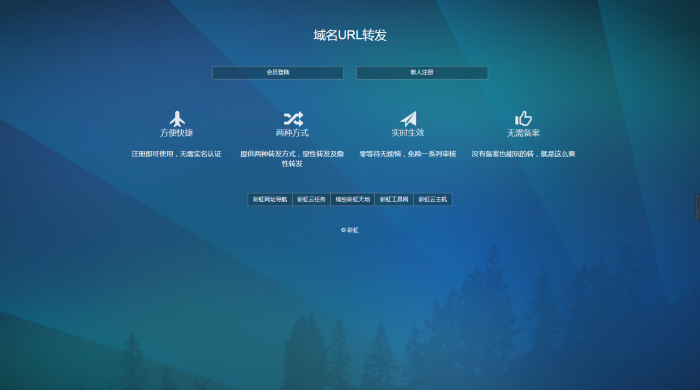 PHP域名url转发源码支持隐性转发-互联网大师兄i互联网大师兄i