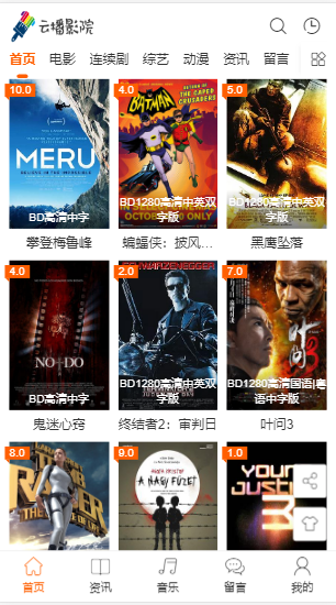 最新苹果cms 大橙子3.1.6模板去广告 去授权-互联网大师兄i互联网大师兄i