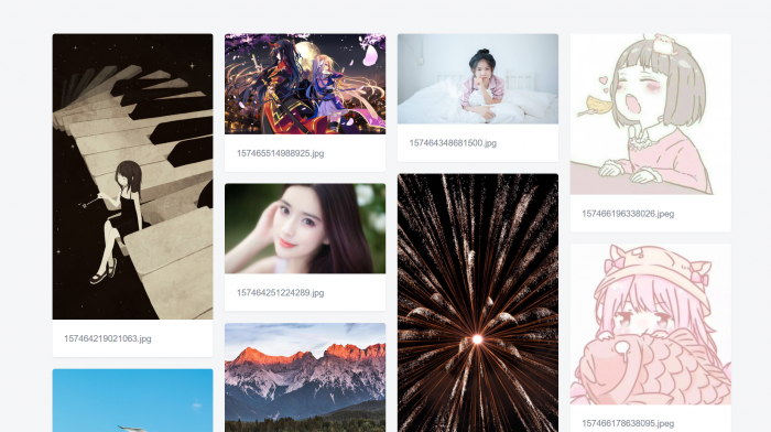 京东图床外链上传+瀑布流图展示源码分享-互联网大师兄i互联网大师兄i