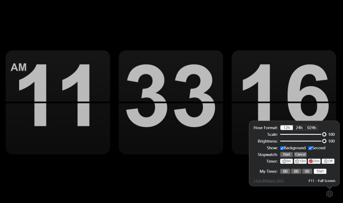精美多功能翻页时钟源码-互联网大师兄i互联网大师兄i