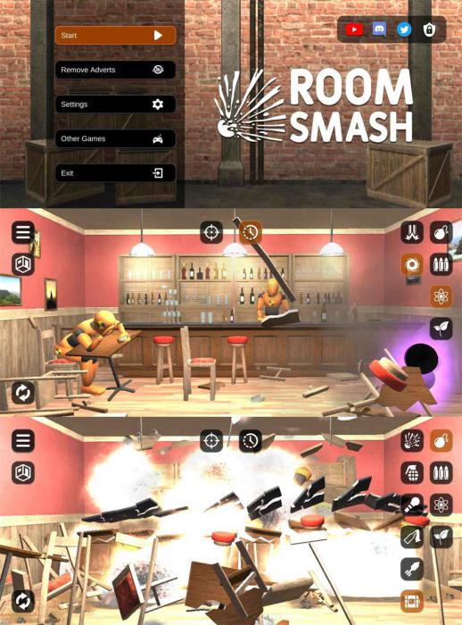 放松解压游戏 房间毁灭模拟器-互联网大师兄i互联网大师兄i