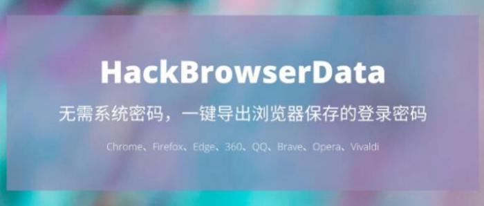 一键导出浏览器所有保存过的账号密码HackBrowserData工具-互联网大师兄i互联网大师兄i