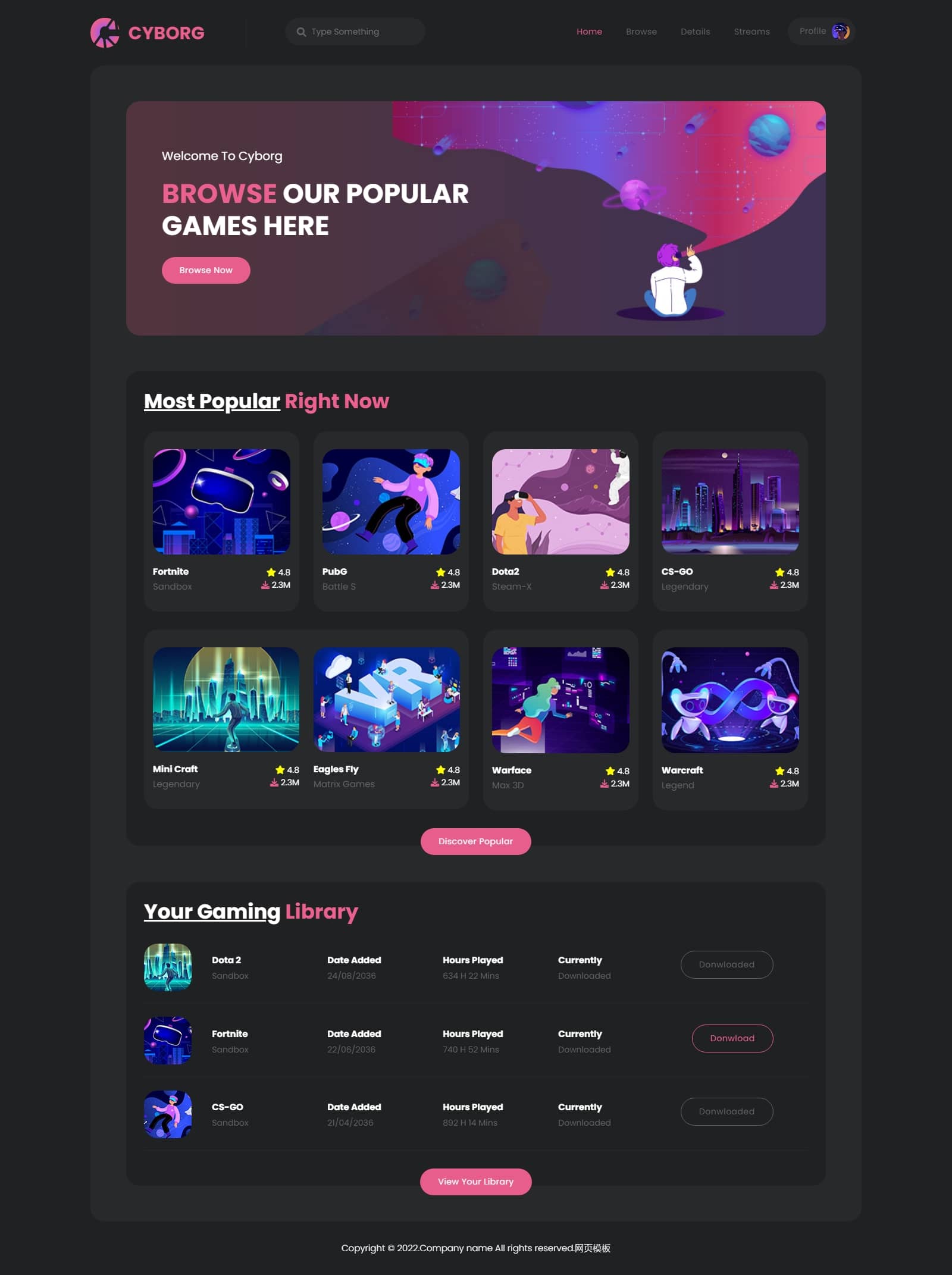 图片[2]-互联网大师兄iD1215 【HTML5模板】热门游戏体验宣传网站源码-互联网大师兄i互联网大师兄i