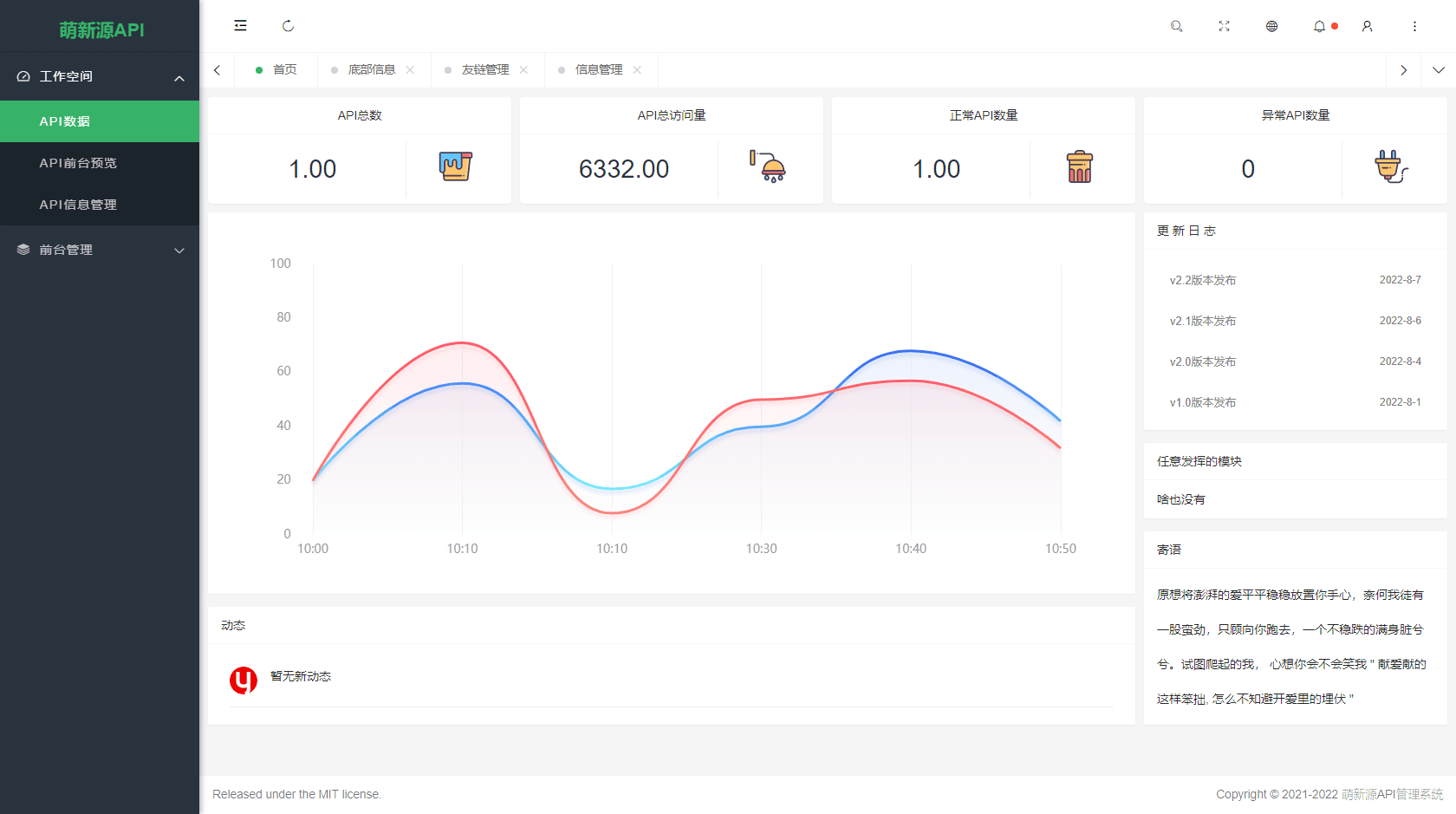 图片[4]-互联网大师兄iD1206 基于layui和pear-Admin-layui框架开发API管理系统源码-互联网大师兄i互联网大师兄i